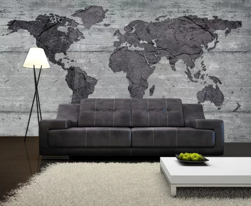 Világtérkép poszter, fotótapéta