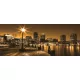 Boston éjszaka poszter, fotótapéta (250 x 104 cm)