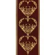 Barokk minta poszter, fotótapéta (91 x 211 cm)