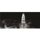 Petronas-ikertorony az éjszakában, Kuala Lumpur poszter, fotótapéta (250 cm x 104 xm)