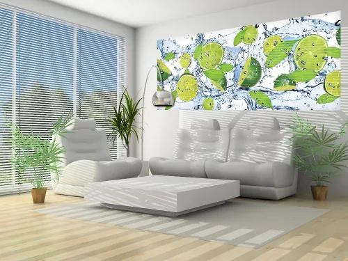 Lime poszter, fotótapéta (250 x 104 cm)