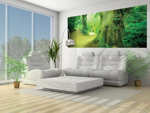 Erdő poszter, fotótapéta (250 cm x 104 xm)