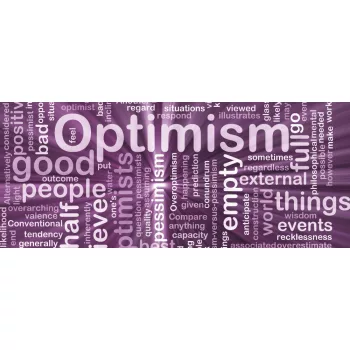 Optimism poszter, fotótapéta (250 cm x 104 xm)
