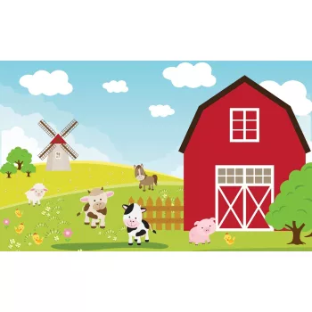 Farm poszter, fotótapéta