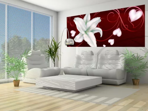 Lily poszter, fotótapéta (250 x 104 cm)