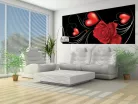 Virág minta poszter, fotótapéta (250 cm x 104 xm)