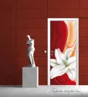 Virág minta poszter, fotótapéta (91 x 211 cm)