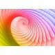 Rainbow snail poszter, fotótapéta Vlies (254 x 184 cm)
