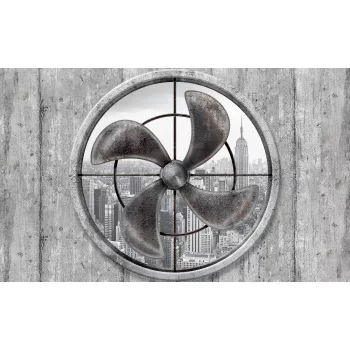 Szellőző poszter, fotótapéta