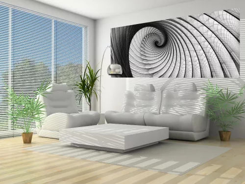 Spirál poszter, fotótapéta (250 x 104 cm)