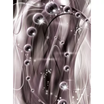 Absztrakt gömbök poszter, fotótapéta (184 x 254 cm)