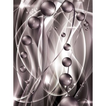 Gömbök poszter, fotótapéta, Vlies (184x254 cm, álló)