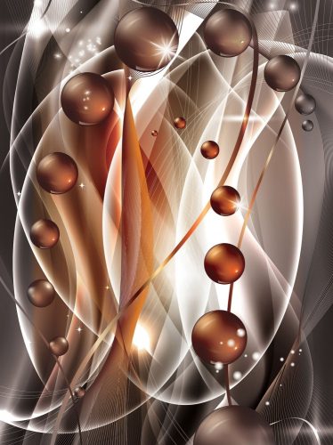 Gömbök poszter, fotótapéta, Vlies  (184x254 cm, álló)