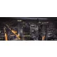 View City Aerial of Frankfurt poszter, fotótapéta (250 x 104 cm)