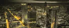 View City Aerial of Frankfurt poszter, fotótapéta (250 x 104 cm)