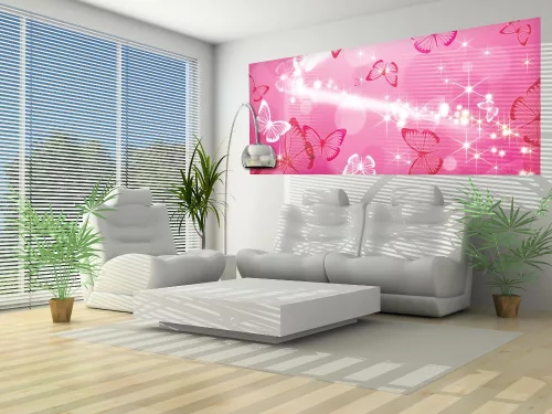 Pillangók poszter, fotótapéta (250 x 104 cm)