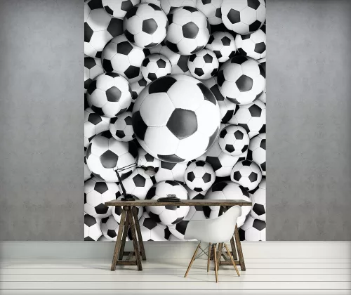 Focilabdák poszter, fotótapéta (184 x 254 cm)