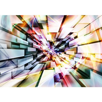 Absztrakt poszter, fotótapéta, Vlies (104 x 70,5 cm)