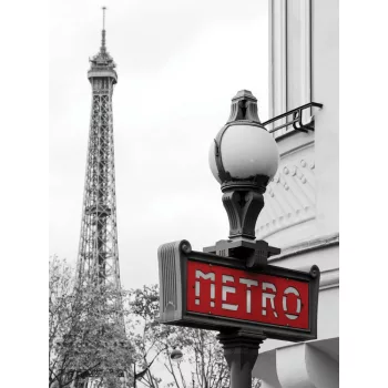 Párizs poszter, fotótapéta, Vlies (206x275 cm, álló)