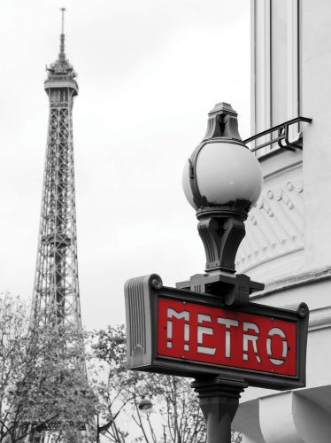 Párizs poszter, fotótapéta, Vlies  (206x275 cm, álló)