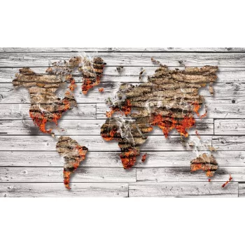 Világtérkép poszter, fotótapéta