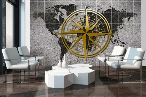 Világtérkép poszter, fotótapéta