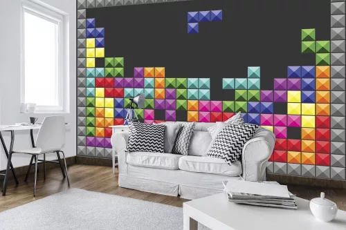 Tetris poszter, fotótapéta