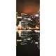 Hongkong éjszaka poszter, fotótapéta (91 x 211 cm)