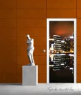 Hongkong éjszaka poszter, fotótapéta (91 x 211 cm)