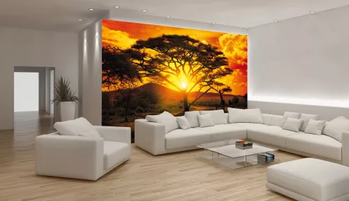 African Sunset poszter, fotótapéta