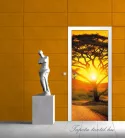African Sunset poszter, fotótapéta (91 x 211 cm)