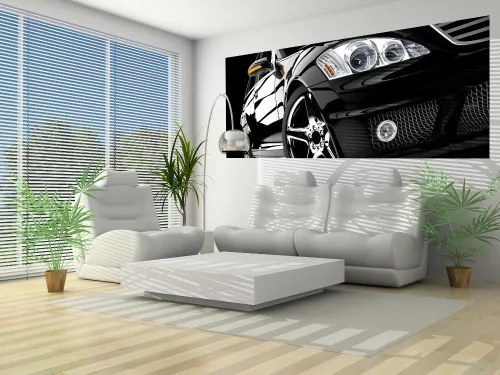Autó poszter, fotótapéta (250 cm x 104 xm)