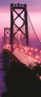 Oakland Bay Bridge poszter, fotótapéta (91 x 211 cm)