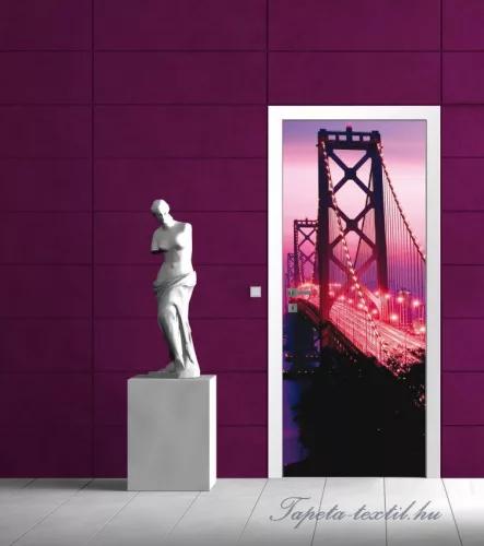 Oakland Bay Bridge poszter, fotótapéta (91 x 211 cm)