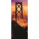 Oakland Bay Bridge poszter, fotótapéta (91 x 211 cm)