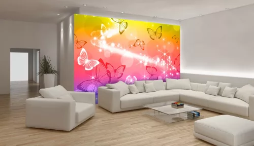 Színes Nárciszok poszter, fotótapéta