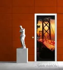Oakland Bay Bridge poszter, fotótapéta (91 x 211 cm)