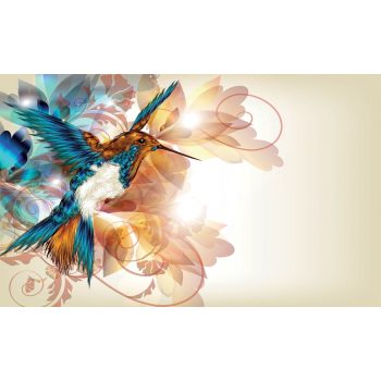 Kolibri poszter, fotótapéta, Vlies (104 x 70,5 cm)