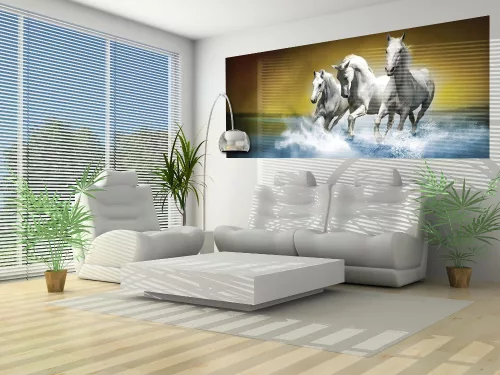 Lovak minta poszter, fotótapéta (250 x 104 cm)