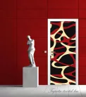 Absztrakt poszter, fotótapéta (91 x 211 cm)