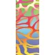 Absztrakt öntapadós poszter, fotótapéta (91 x 211 cm)
