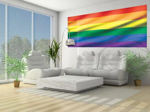 Zászló poszter, fotótapéta (250 cm x 104 xm)