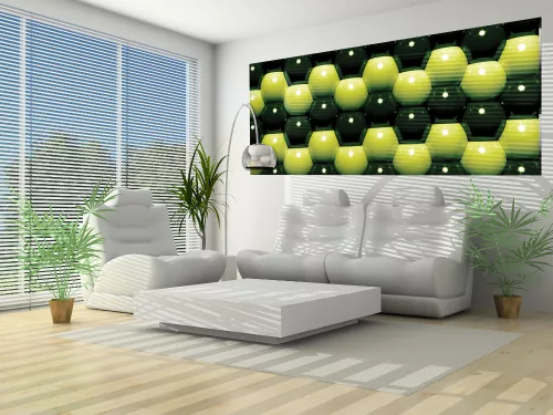 Absztrakt poszter, fotótapéta (250 x 104 cm)