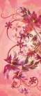 Ornament poszter, fotótapéta (91 x 211 cm)