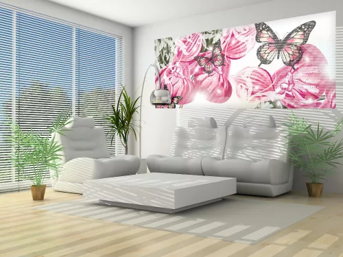 Pillangók poszter, fotótapéta (250 x 104 cm)