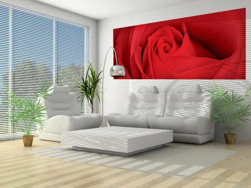 Rózsa minta poszter, fotótapéta (250 cm x 104 xm)