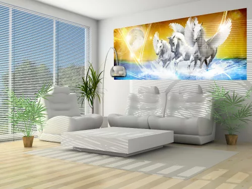 Pegazusok poszter, fotótapéta (250 x 104 cm)