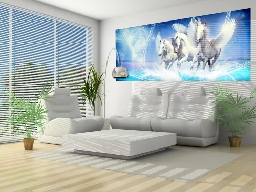 Pegazusok poszter, fotótapéta (250 x 104 cm)