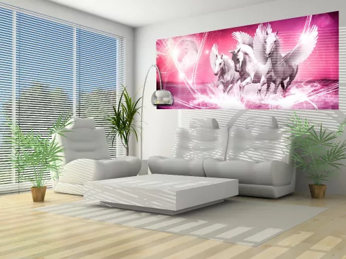 Pegazusok poszter, fotótapéta (250 x 104 cm)