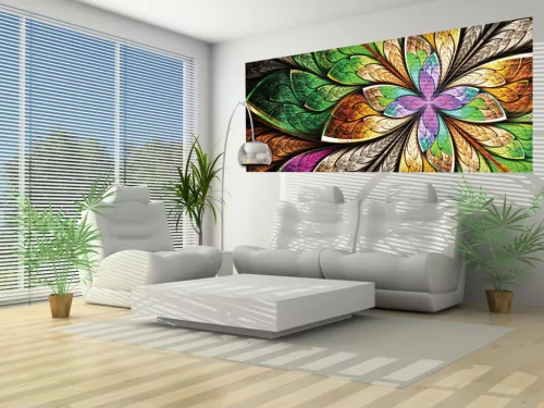 Absztrakt poszter, fotótapéta (250 x 104 cm)